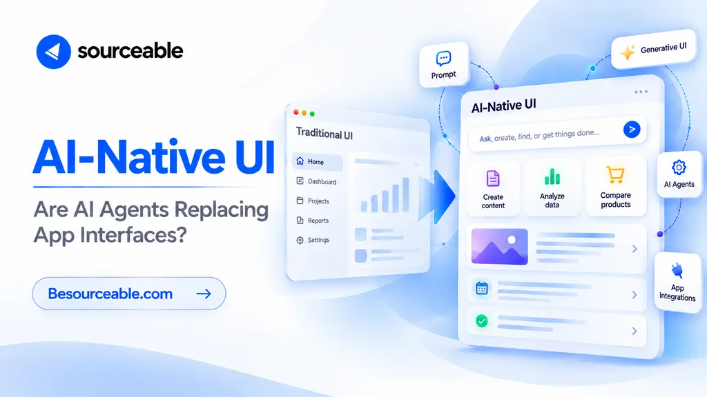 AI-Native UI: Are AI Agents Replacing App Interfaces?