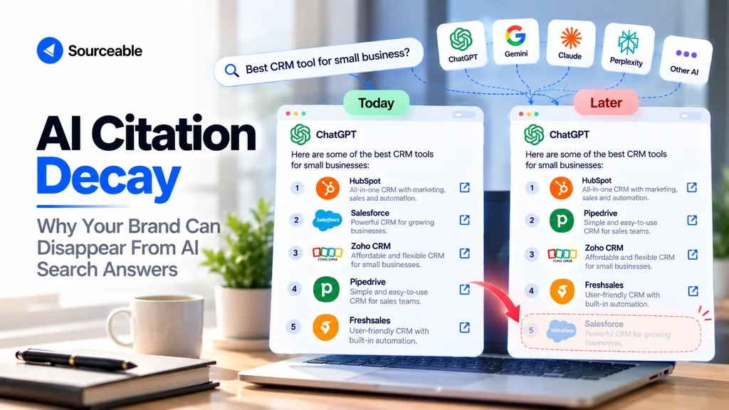 AI Citation Decay: Why Your Brand Can Disappear From AI Search Answers