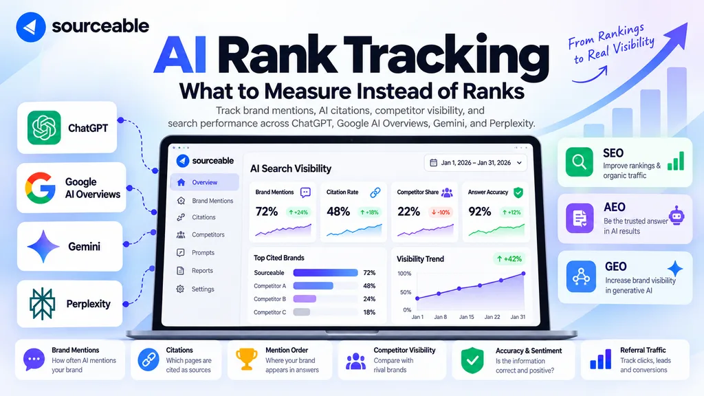 AI Rank Tracking: What to Measure Instead of Ranks