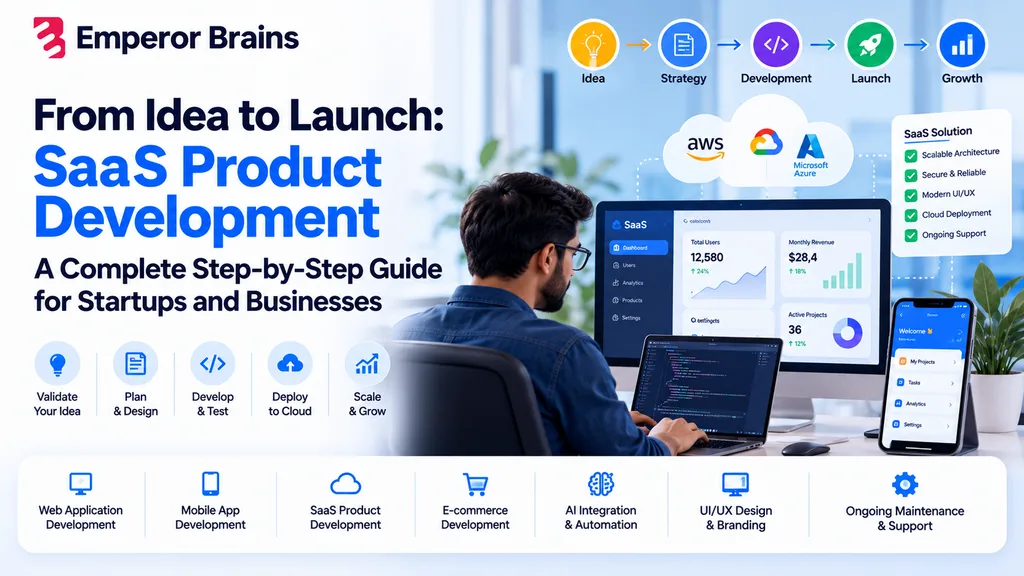 SaaS Product Development: A Complete  Guide for Startups and Businesses in 2026