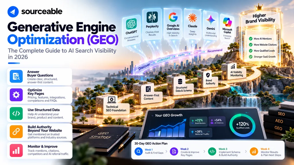 Generative Engine Optimization (GEO): The Complete Guide to AI Search Visibility in 2026