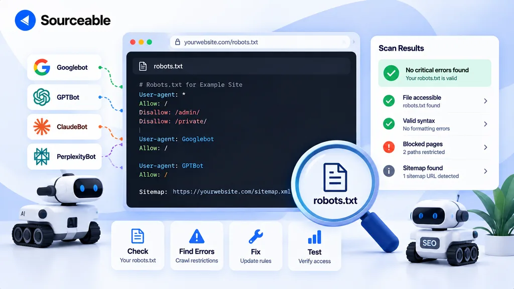 Robots.txt Checker: How to Check and Fix Your File